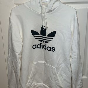 White Adidas Hoodie
